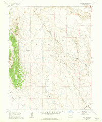 Steele Hollow 1961 topographic map thumbnail
