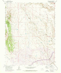 Steele Hollow 1961 topographic map thumbnail