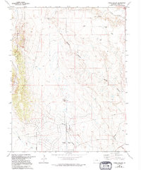 Steele Hollow 1961 topographic map thumbnail