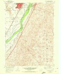 Sterling South 1951 topographic map thumbnail