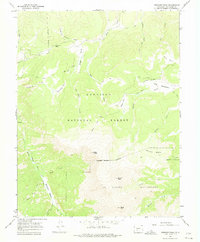 Stewart Peak 1965 topographic map thumbnail