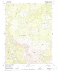 Stewart Peak 1965 topographic map thumbnail