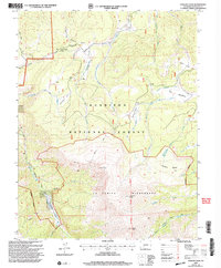 Stewart Peak 2001 topographic map thumbnail