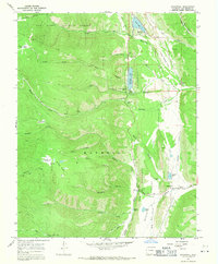 Stonewall 1967 topographic map thumbnail