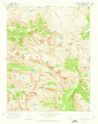 Storm King Peak 1964 topographic map thumbnail