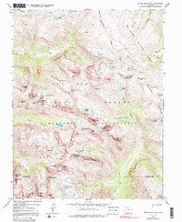 Storm King Peak 1964 topographic map thumbnail