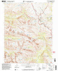 Storm King Peak 2001 topographic map thumbnail