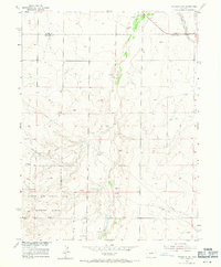 Strasburg NW 1955 topographic map thumbnail