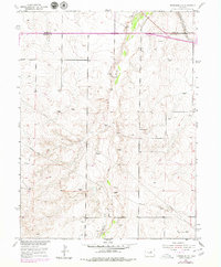 Strasburg NW 1955 topographic map thumbnail
