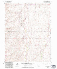Strasburg SW 1961 topographic map thumbnail