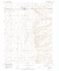Strasburg 1955 topographic map thumbnail