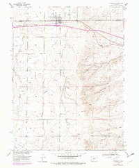 Strasburg 1955 topographic map thumbnail