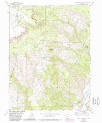 Sugarloaf Mountain 1977 topographic map thumbnail