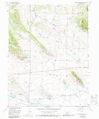 Sulphur Mountain 1956 topographic map thumbnail