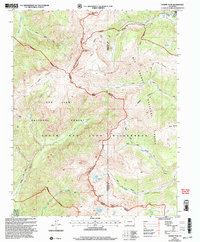 Summit Peak 2001 topographic map thumbnail