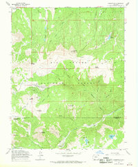 Summitville 1967 topographic map thumbnail