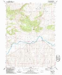 Sunbeam 1986 topographic map preview