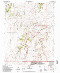 Table Mesa 1996 topographic map thumbnail