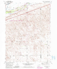 Tamarack Ranch 1953 topographic map thumbnail
