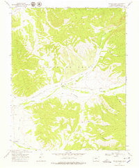 Taylor Ranch 1967 topographic map thumbnail