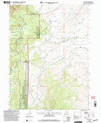 Teal Lake 2000 topographic map thumbnail