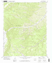 Tercio 1971 topographic map thumbnail