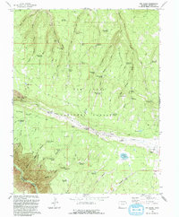 The Glade 1993 topographic map thumbnail
