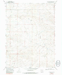 The Nipple SE 1969 topographic map thumbnail