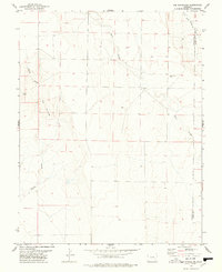 The Pinnacles 1977 topographic map thumbnail