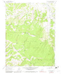 The Seven Hermits 1962 topographic map thumbnail