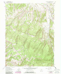 The Seven Hermits 1962 topographic map thumbnail
