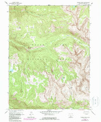Thimble Rock 1960 topographic map thumbnail