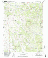 Thirtyone Mile Mountain 1983 topographic map preview