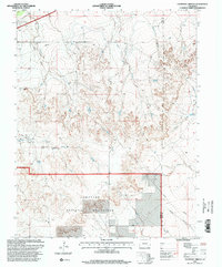 Thompson Arroyo 1996 topographic map thumbnail