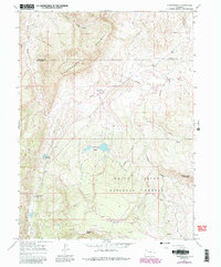 Thornburgh 1966 topographic map thumbnail