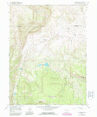 Thornburgh 1966 topographic map preview