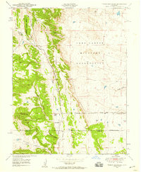 Timber Mountain 1948 topographic map thumbnail