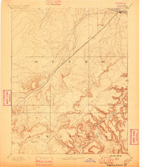 Timpas 1894 topographic map preview