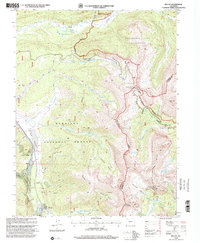 Tincup 1994 topographic map thumbnail