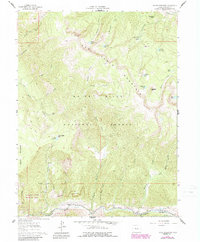 Toner Reservoir 1961 topographic map thumbnail