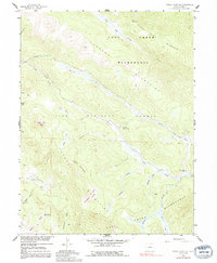 Topaz Mountain 1958 topographic map thumbnail