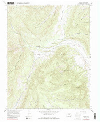 Torres 1967 topographic map thumbnail
