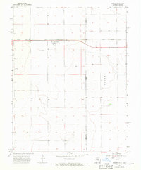 Towner 1968 topographic map thumbnail
