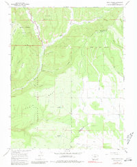 Trail Canyon 1966 topographic map thumbnail