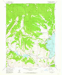 Trail Mountain 1957 topographic map thumbnail