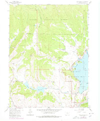 Trail Mountain 1957 topographic map thumbnail