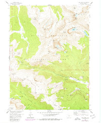Trail Ridge 1957 topographic map thumbnail
