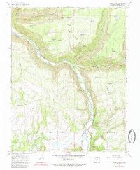 Trimble Point 1965 topographic map thumbnail