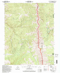Trinchera Peak 1994 topographic map thumbnail