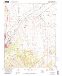 Trinidad East 1971 topographic map thumbnail